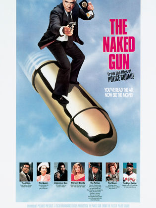 بوستر فیلم 2025 The Naked Gun كوميديا بوليسية